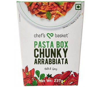 CHEFS BASKET PASTA BOX CHUNKY ARRABBIATA